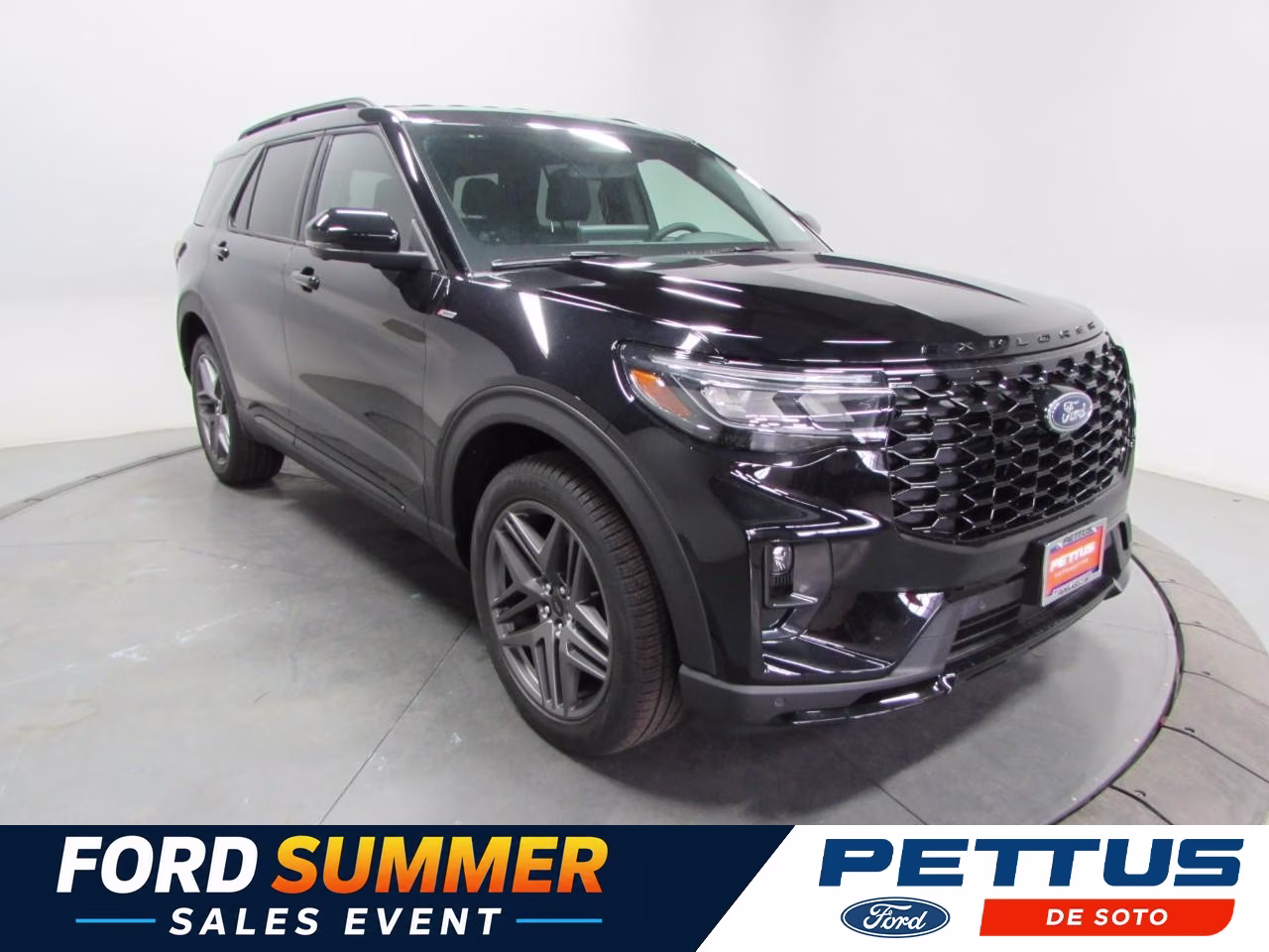 2026 Agate Black Metallic Ford Explorer ST-Line 4X4 SUV