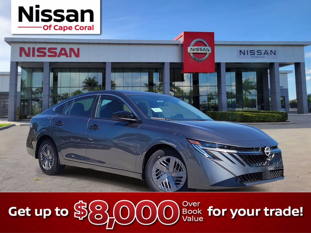 2026 Gun Metallic Nissan Sentra S FWD Sedan