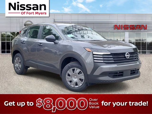 2026 Gun Metallic Nissan Kicks S FWD SUV