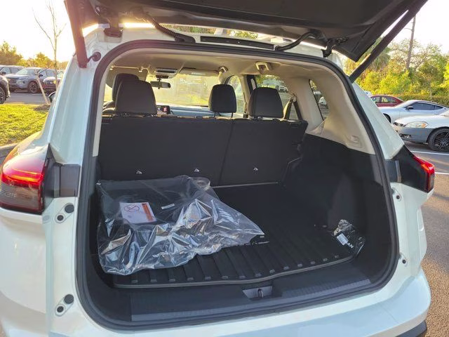 2026 Everest White Pearl Tricoat Nissan Rogue Rock Creek AWD SUV