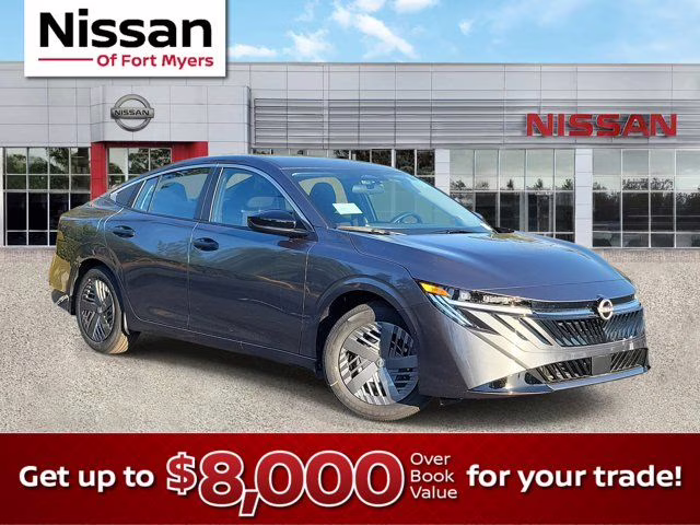 2026 Gun Metallic Nissan Sentra S FWD Sedan