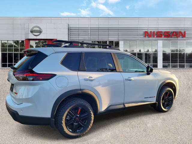 2026 Everest White Pearl Tricoat Nissan Rogue Rock Creek AWD SUV