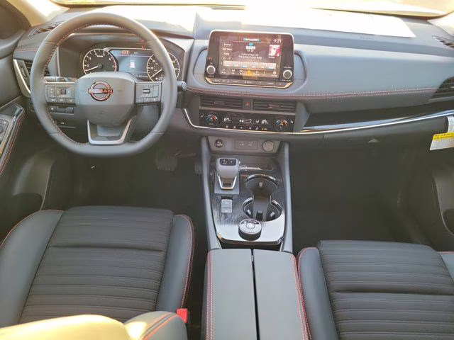 2026 Everest White Pearl Tricoat Nissan Rogue Rock Creek AWD SUV