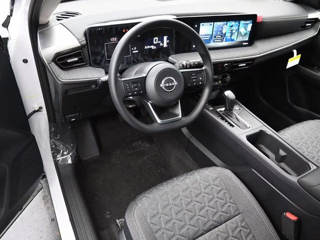2026 Aspen White/Super Black Nissan Kicks SV FWD SUV