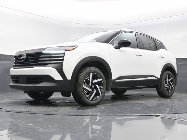 2026 Aspen White/Super Black Nissan Kicks SV FWD SUV
