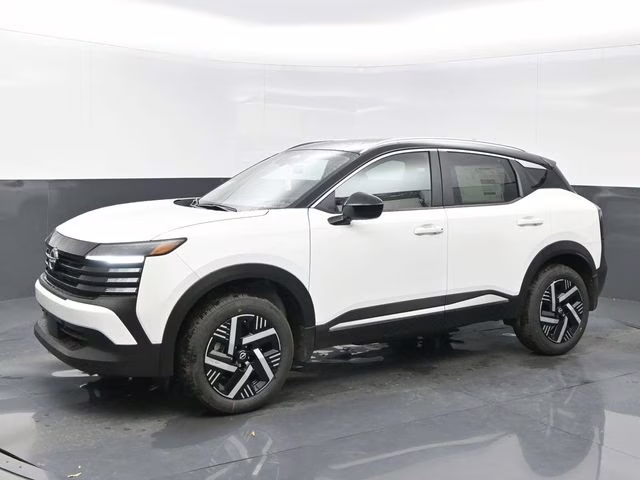 2026 Aspen White/Super Black Nissan Kicks SV FWD SUV