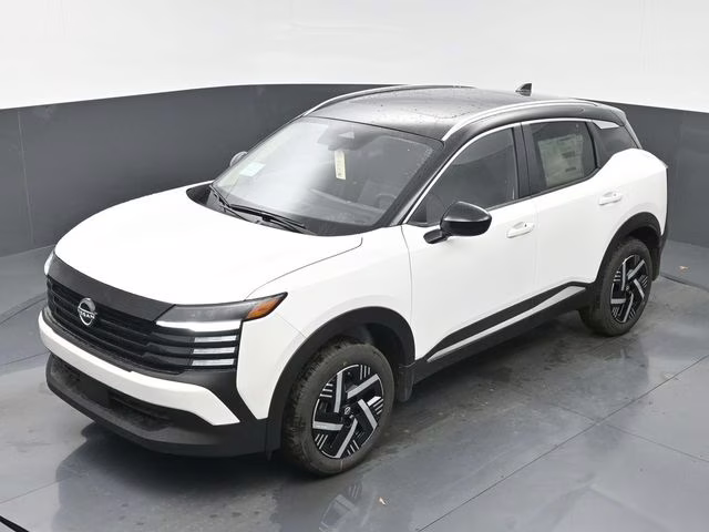 2026 Aspen White/Super Black Nissan Kicks SV FWD SUV
