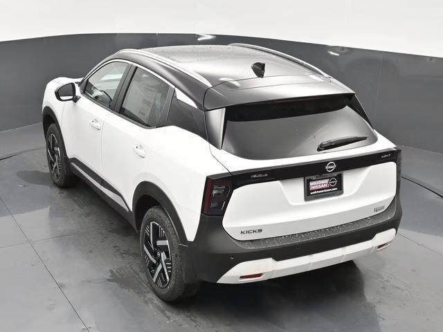 2026 Aspen White/Super Black Nissan Kicks SV FWD SUV