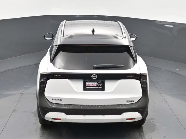 2026 Aspen White/Super Black Nissan Kicks SV FWD SUV