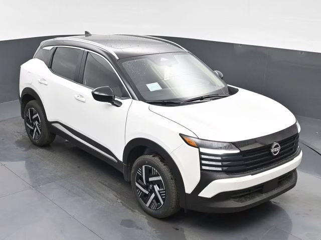 2026 Aspen White/Super Black Nissan Kicks SV FWD SUV