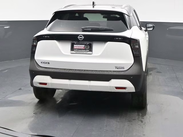 2026 Aspen White/Super Black Nissan Kicks SV FWD SUV