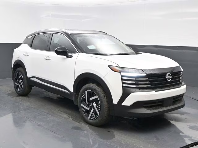 2026 Aspen White/Super Black Nissan Kicks SV FWD SUV