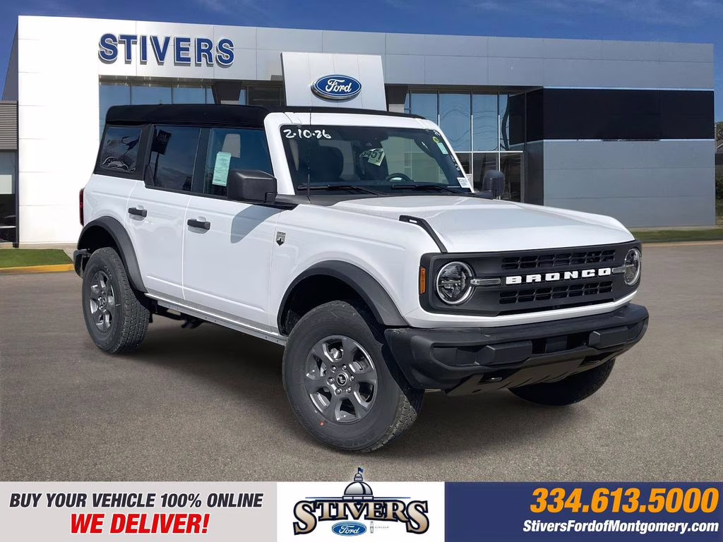 2026 Oxford White Ford Bronco Big Bend 4X4 SUV