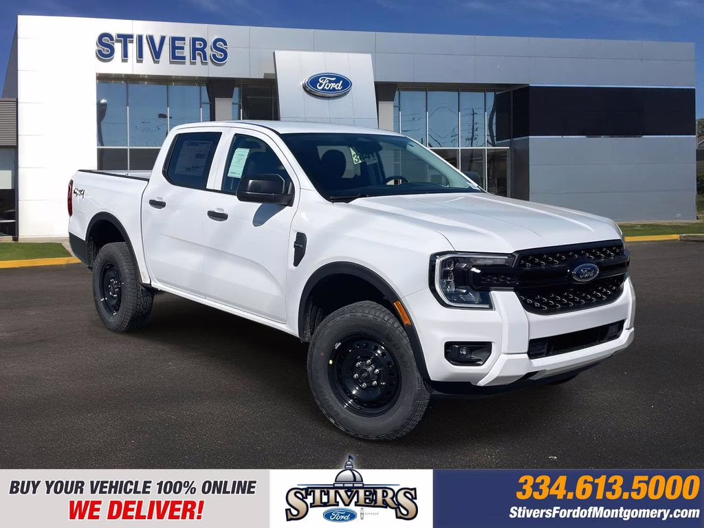 2026 Oxford White Ford Ranger XL 4X4 Truck