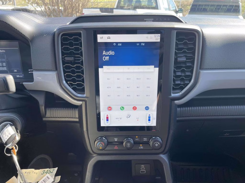 2026 Oxford White Ford Ranger XL 4X4 Truck