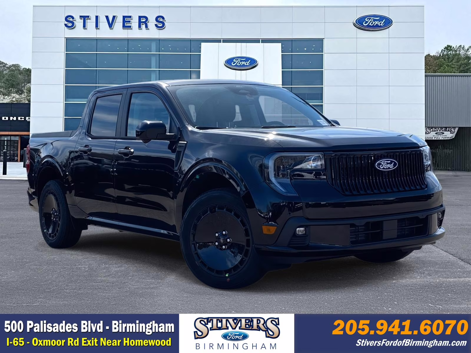 2026 Shadow Black Ford Maverick Lobo High AWD Truck