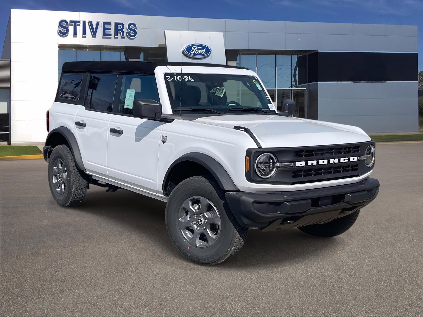 2026 Oxford White Ford Bronco Big Bend 4X4 SUV