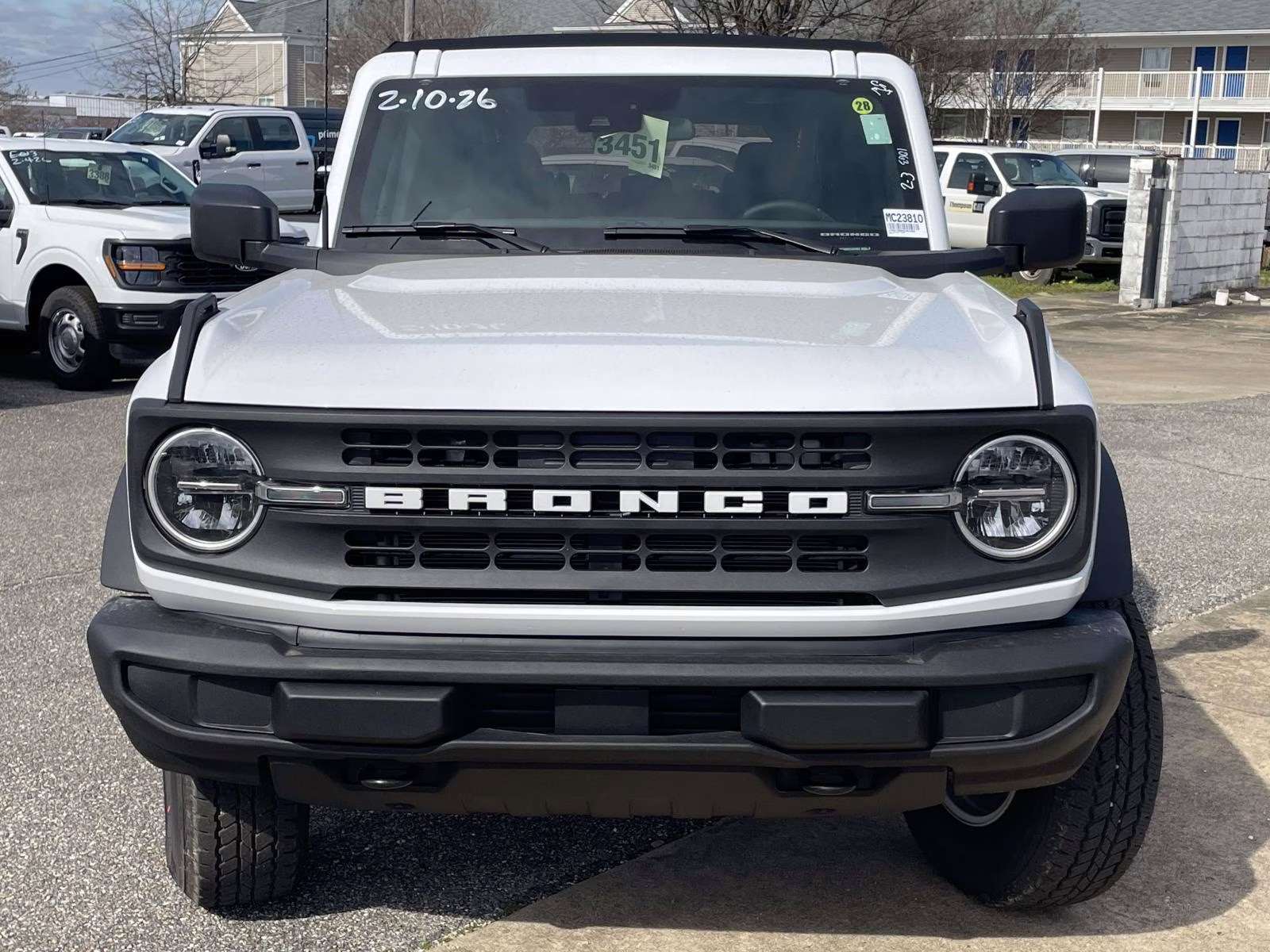 2026 Oxford White Ford Bronco Big Bend 4X4 SUV