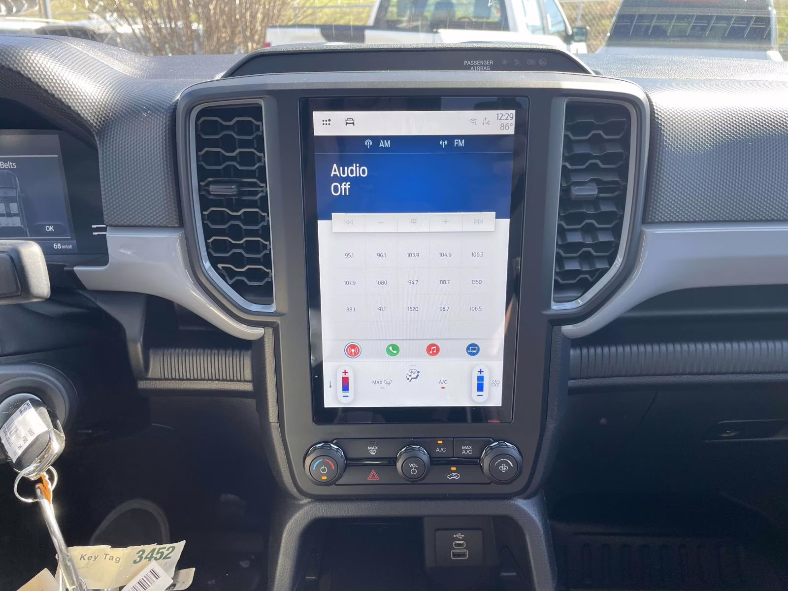 2026 Oxford White Ford Ranger XL 4X4 Truck