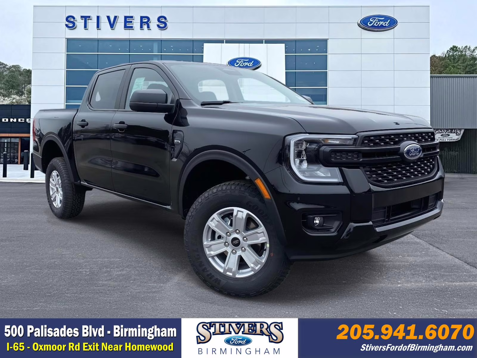 2026 Shadow Black Ford Ranger XL RWD Truck