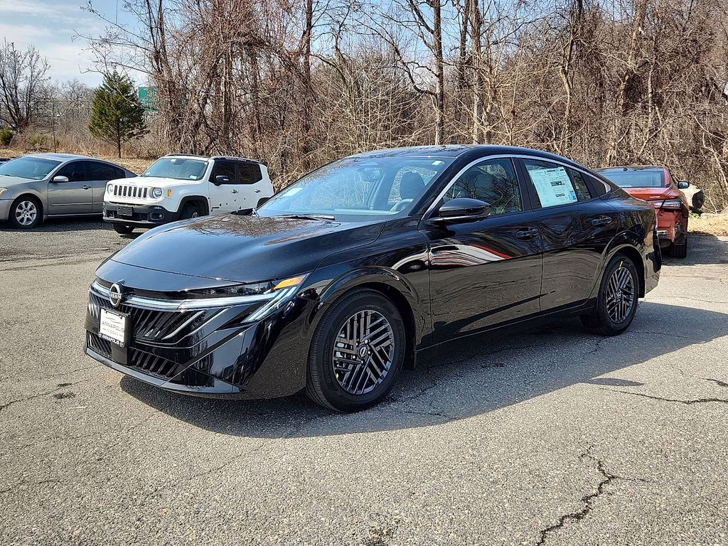 2026 Super Black Nissan Sentra SV FWD Sedan