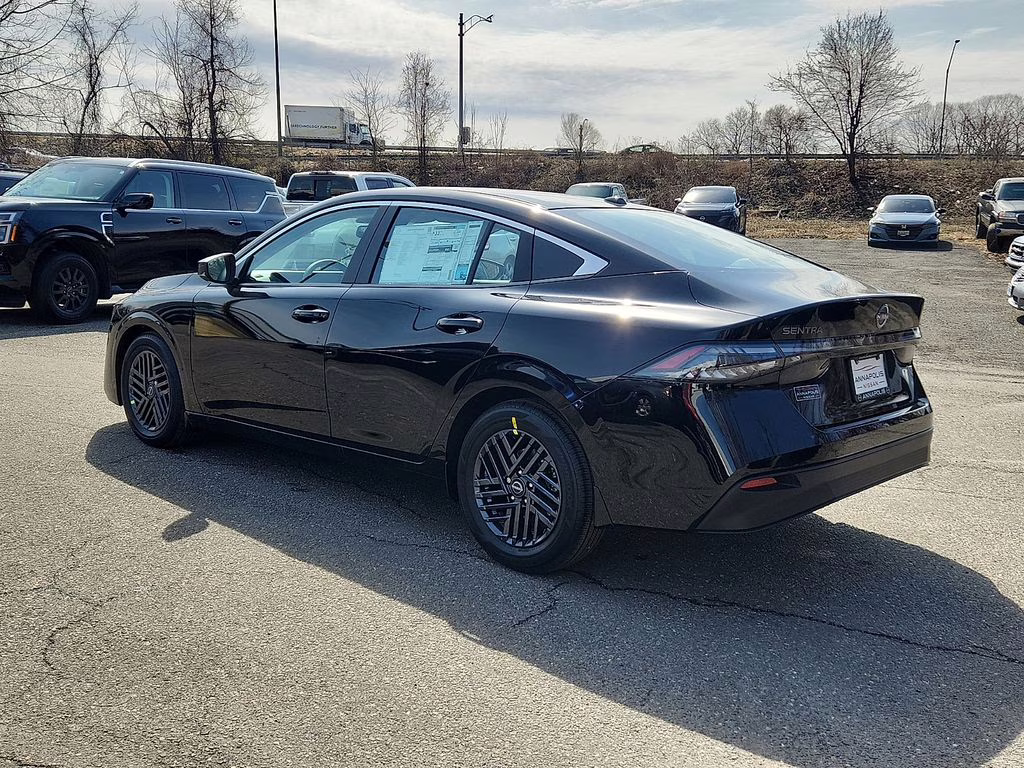 2026 Super Black Nissan Sentra SV FWD Sedan
