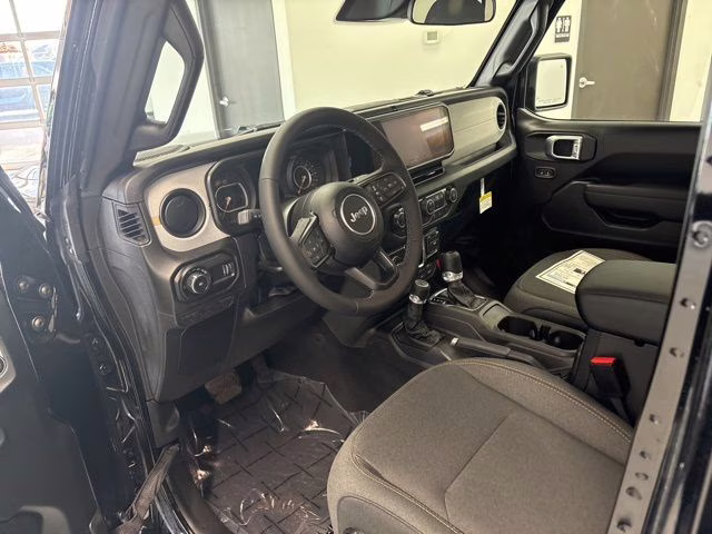 2026 Black Clearcoat Jeep Wrangler Sport S 4X4 SUV