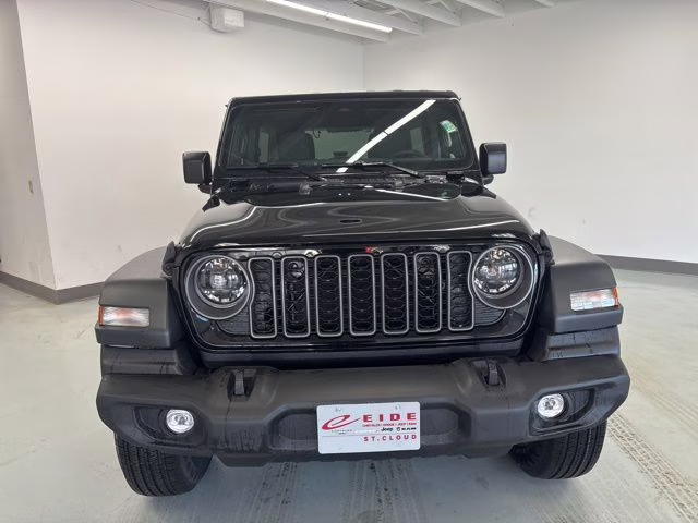 2026 Black Clearcoat Jeep Wrangler Sport S 4X4 SUV