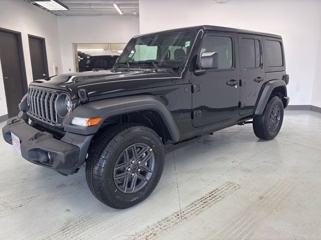 2026 Black Clearcoat Jeep Wrangler Sport S 4X4 SUV