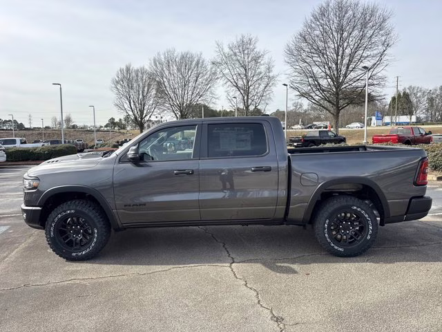 2026 Granite Crystal Metallic Clearcoat Ram 1500 Rebel 4X4 Truck