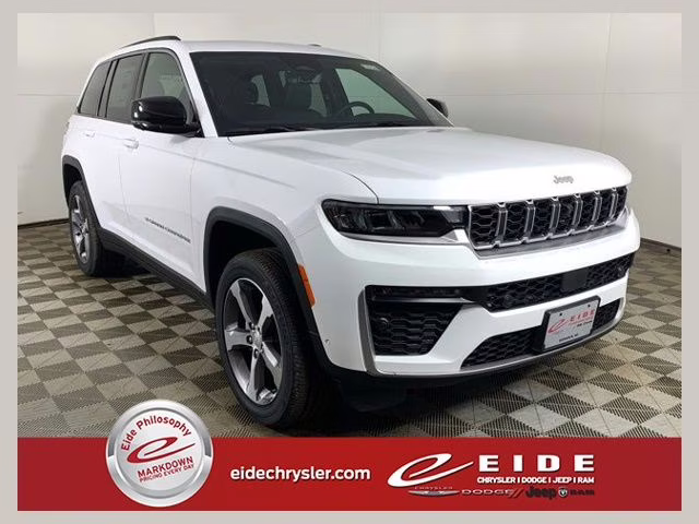 2026 Bright White Clearcoat Jeep Grand Cherokee Limited 4X4 SUV