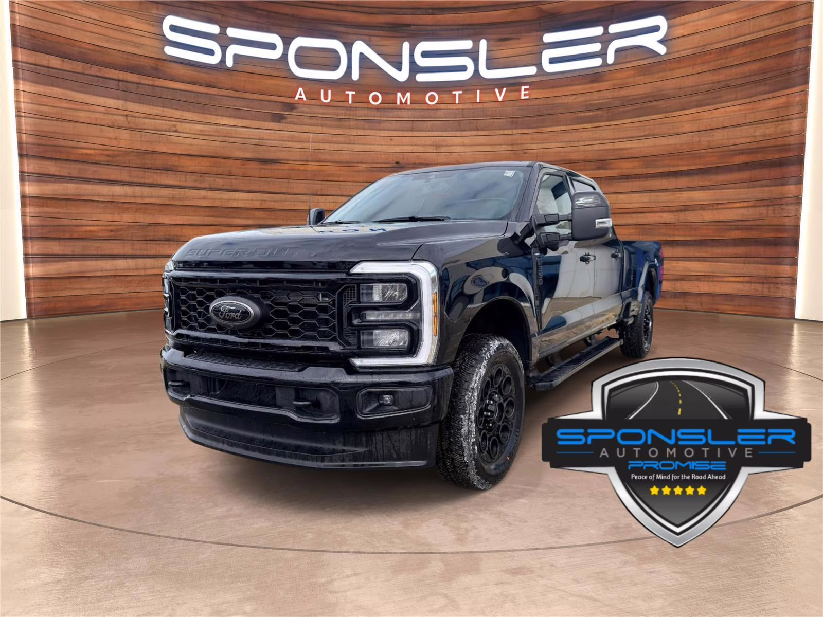 2026 Agate Black Ford Super Duty F-350 SRW Lariat 4X4 Truck