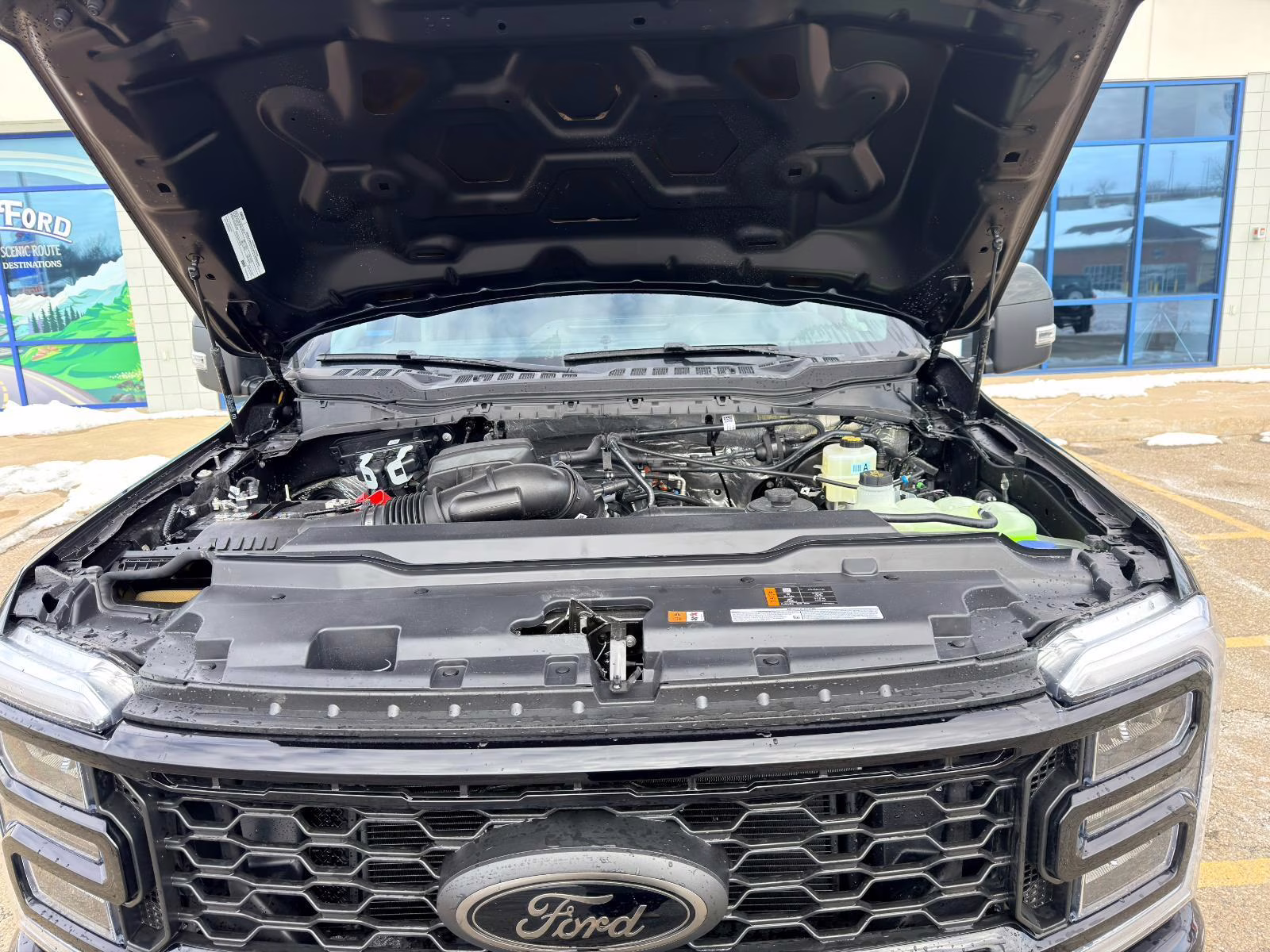 2026 Agate Black Ford Super Duty F-350 SRW Lariat 4X4 Truck