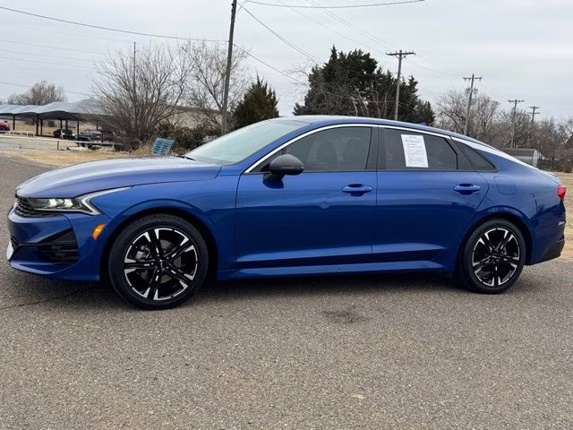 2024 Sapphire Blue Kia K5 GT-Line FWD Sedan