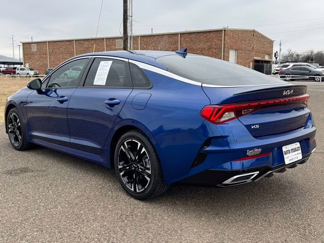2024 Sapphire Blue Kia K5 GT-Line FWD Sedan