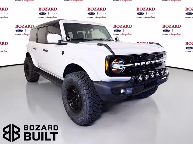 2026 Avalanche Gray Ford Bronco Outer Banks Bozard Built 4X4 SUV