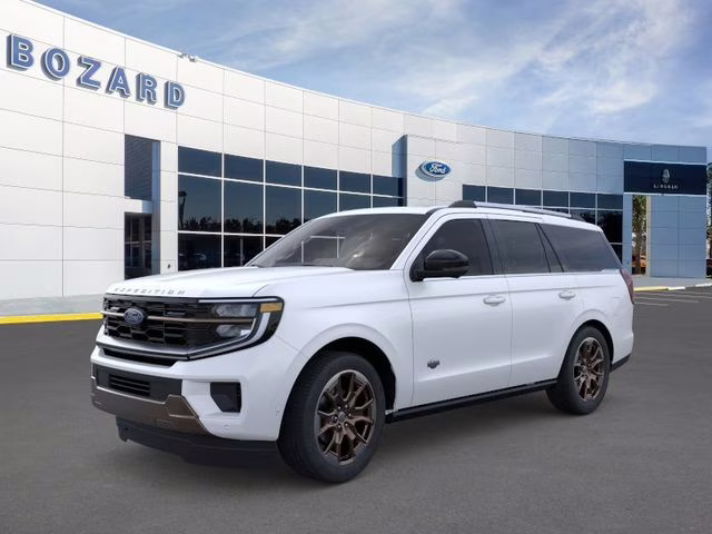 2026 Star White Metallic Tri-Coat Ford Expedition King Ranch 4X4 SUV