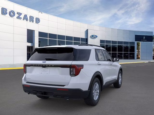 2026 Space White Metallic Ford Explorer Active RWD SUV