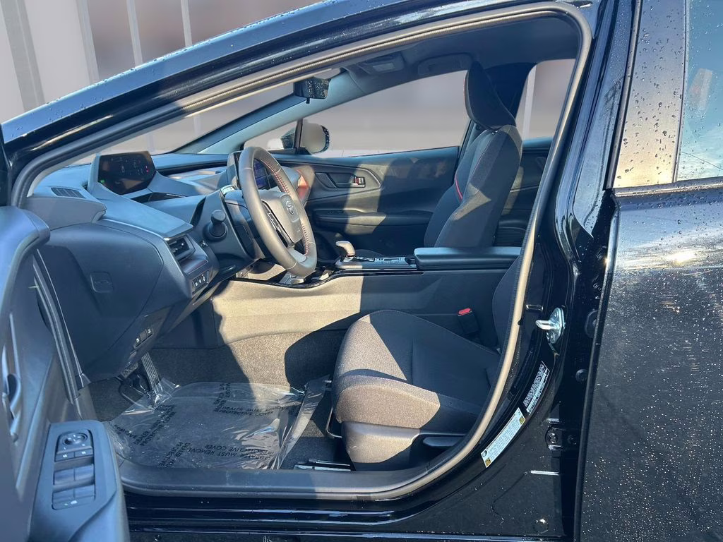 2025 Midnight Black Metallic Toyota Prius Plug-In Hybrid SE FWD Hatchback