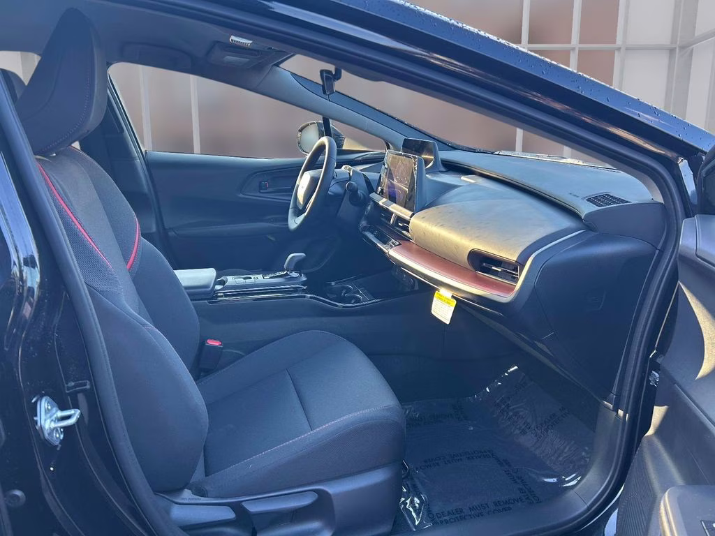 2025 Midnight Black Metallic Toyota Prius Plug-In Hybrid SE FWD Hatchback