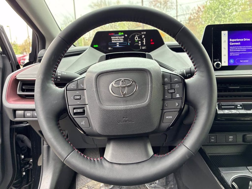 2025 Midnight Black Metallic Toyota Prius Plug-In Hybrid SE FWD Hatchback