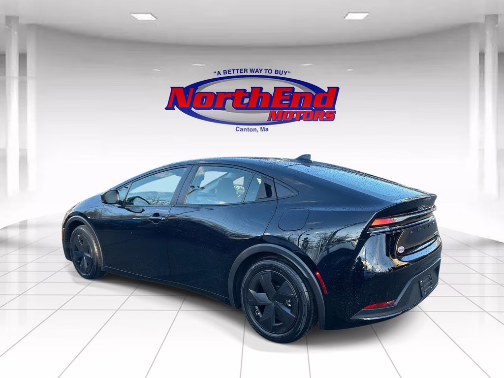 2025 Midnight Black Metallic Toyota Prius Plug-In Hybrid SE FWD Hatchback