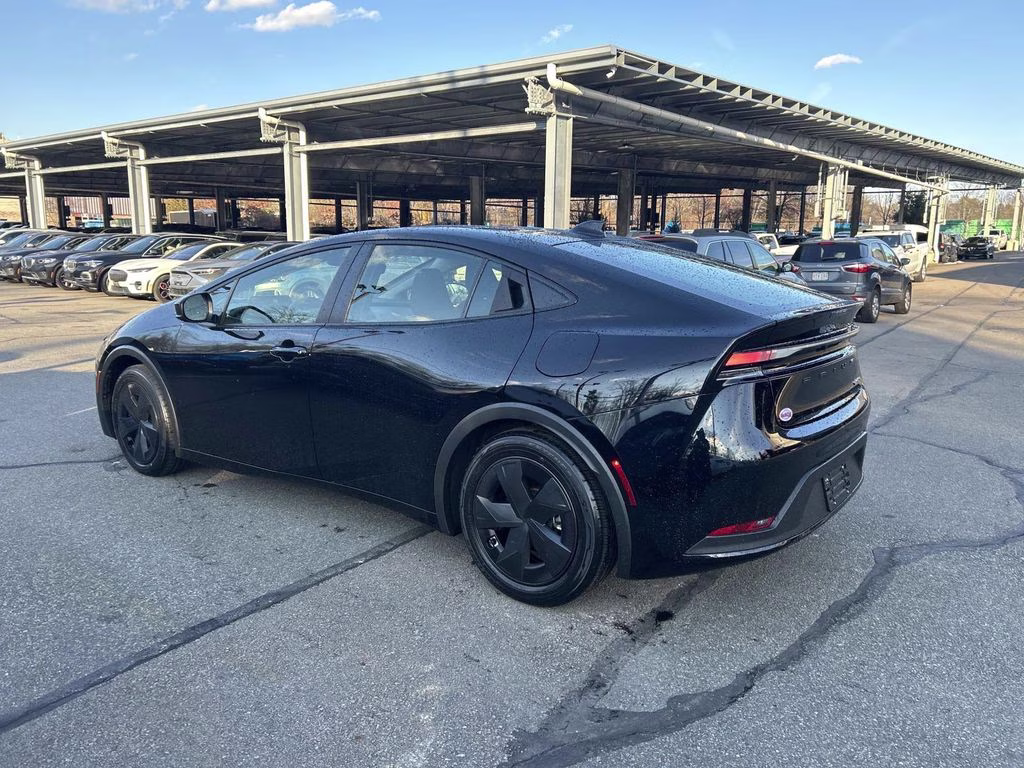 2025 Midnight Black Metallic Toyota Prius Plug-In Hybrid SE FWD Hatchback