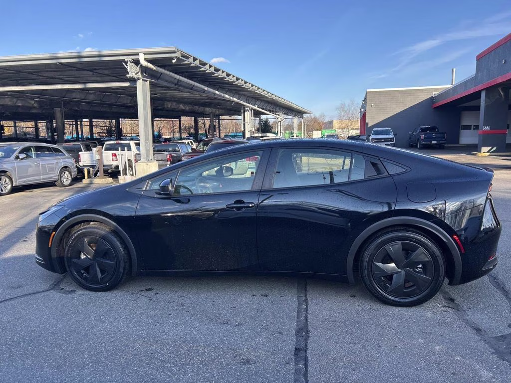 2025 Midnight Black Metallic Toyota Prius Plug-In Hybrid SE FWD Hatchback