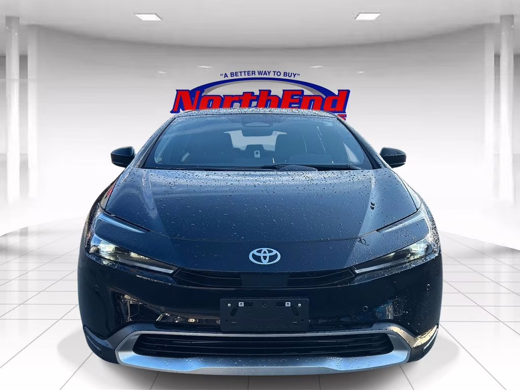 2025 Midnight Black Metallic Toyota Prius Plug-In Hybrid SE FWD Hatchback