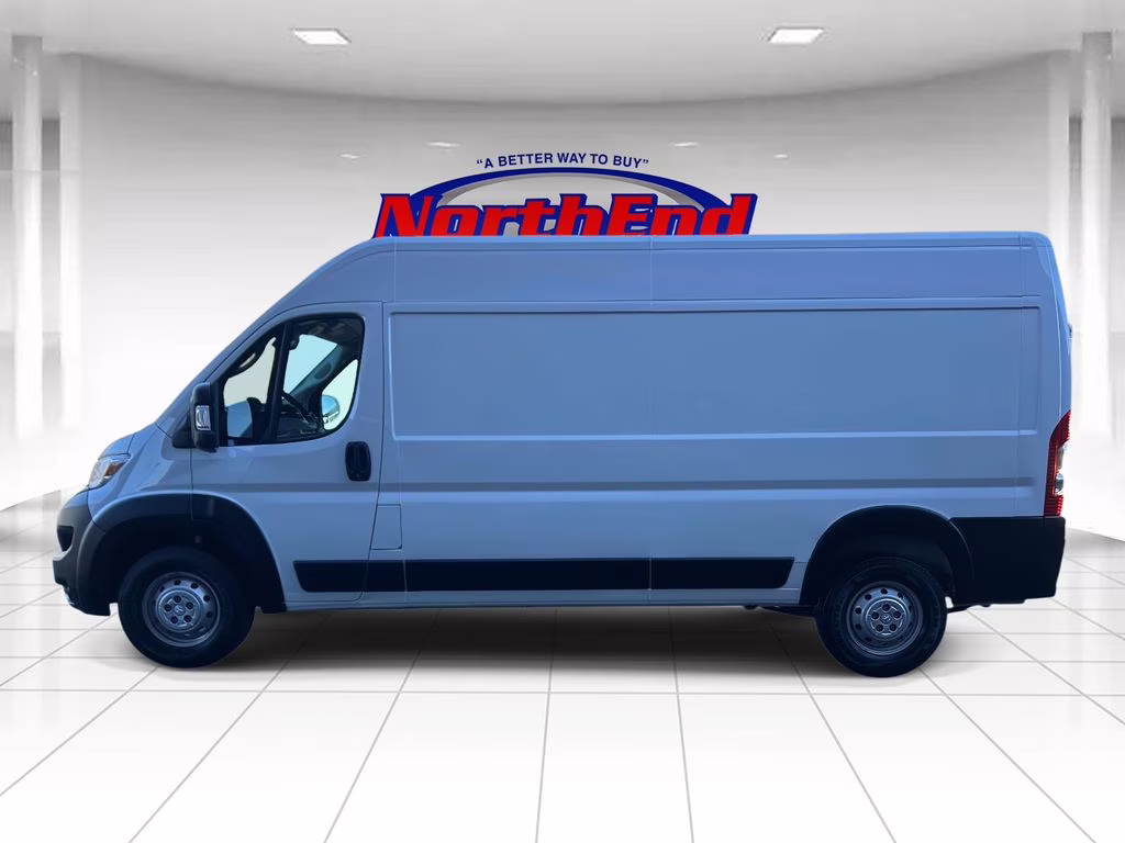 2023 Bright White Clearcoat Ram ProMaster 2500 High Roof FWD Van