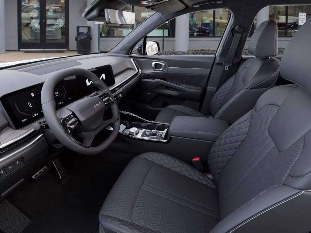 2026 Snow White Pearl Kia Sorento Hybrid X-Line SX Prestige AWD SUV