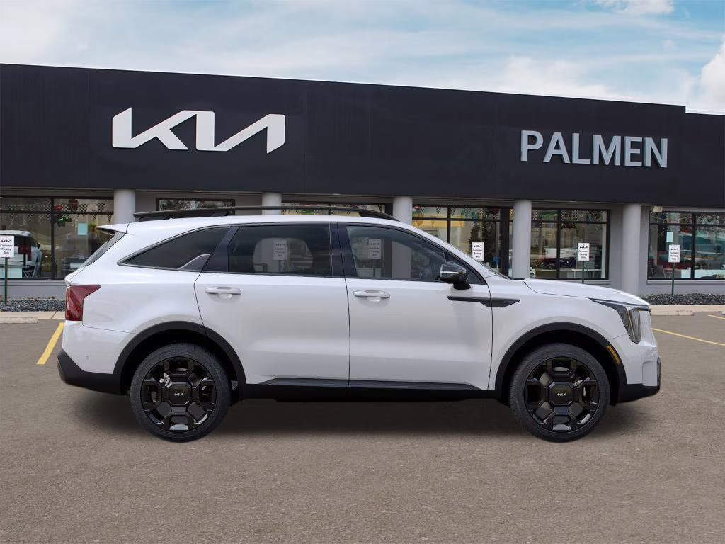2026 Snow White Pearl Kia Sorento Hybrid X-Line SX Prestige AWD SUV