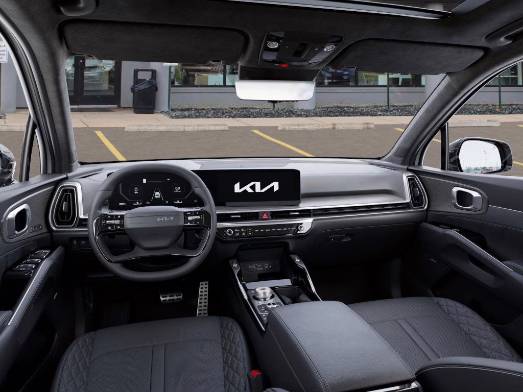 2026 Snow White Pearl Kia Sorento Hybrid X-Line SX Prestige AWD SUV