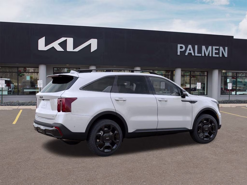 2026 Snow White Pearl Kia Sorento Hybrid X-Line SX Prestige AWD SUV